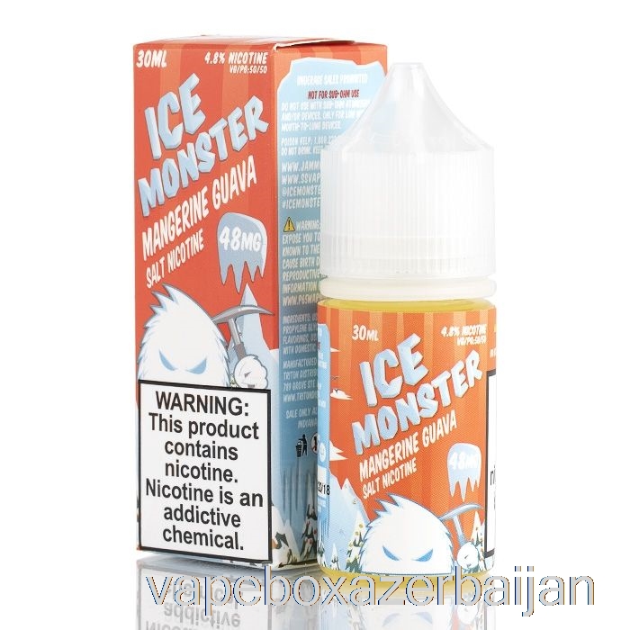 E-Juice Vape ICE Mangerine Guava - Ice Monster Salts - 30mL 24mg